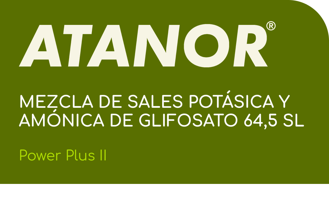 ATANOR  |  MEZCLA DE SALES POTÁSICA Y AMÓNICA DE GLIFOSATO 64,5 SL  |  (Power Plus II)