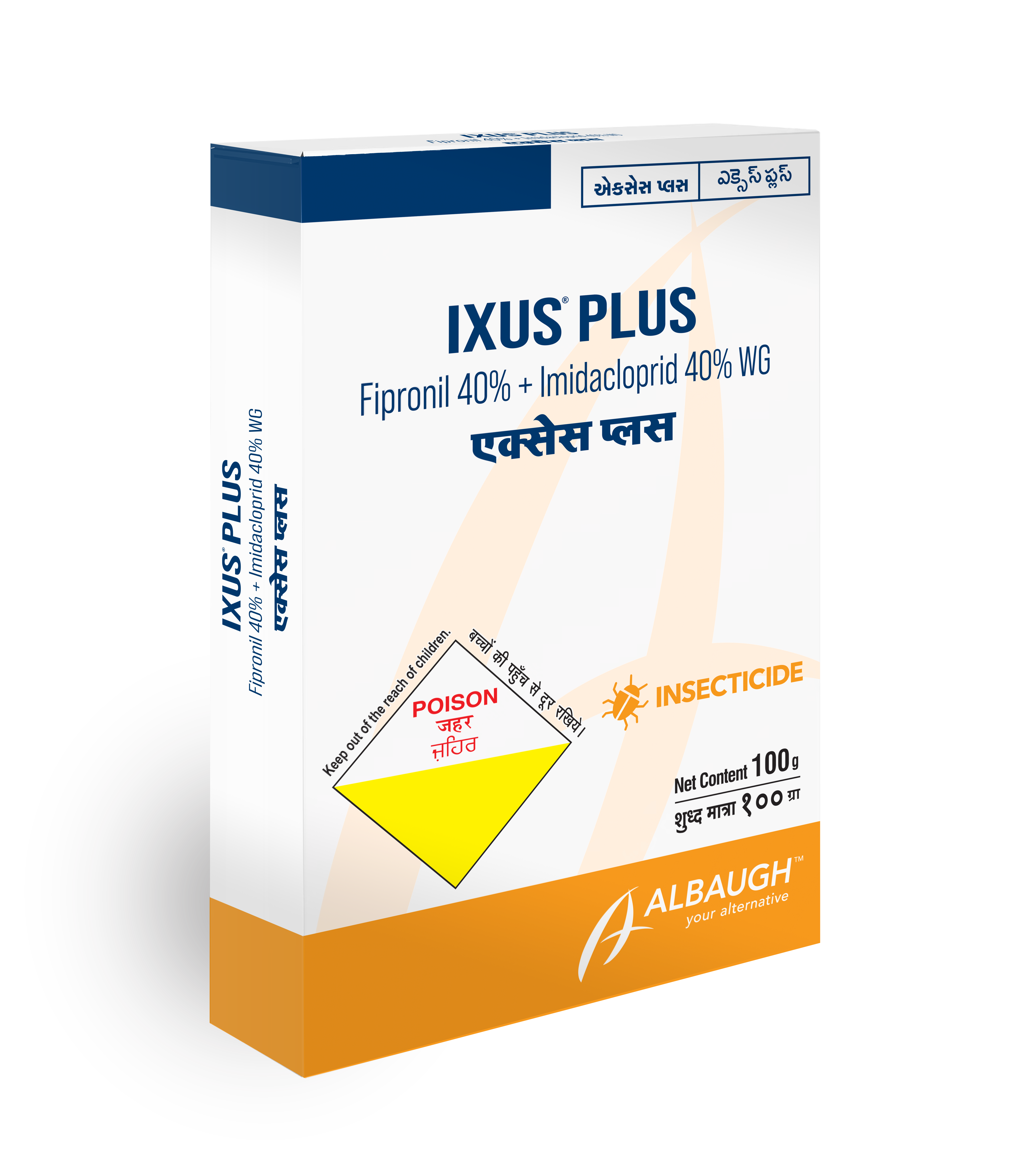 Ixus Plus: Fipronil 40% + Imidacloprid 40% WG
